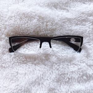 Sophie Black Rectangular Reading Glasses